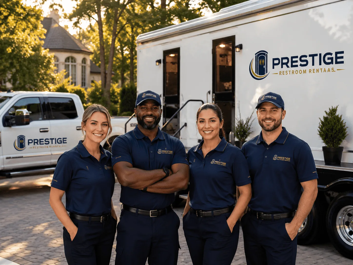 Trusted Luxury Portable Restrooms company in Marion, WI
